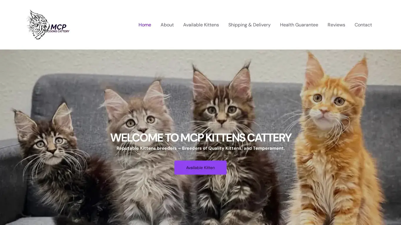is MCP – Coons Cattery legit? screenshot