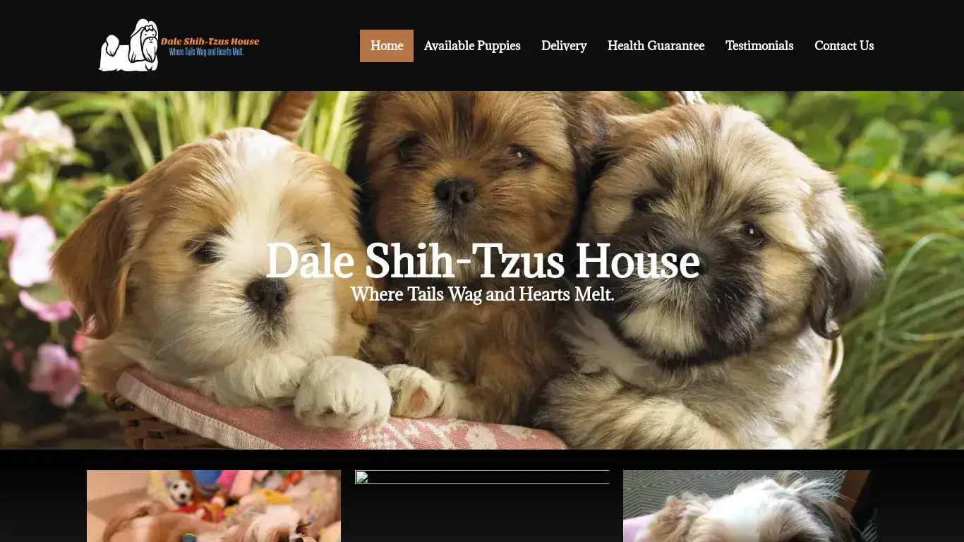 is Dale Shih-Tzus House – Where Tails Wag and Hearts Melt. legit? screenshot