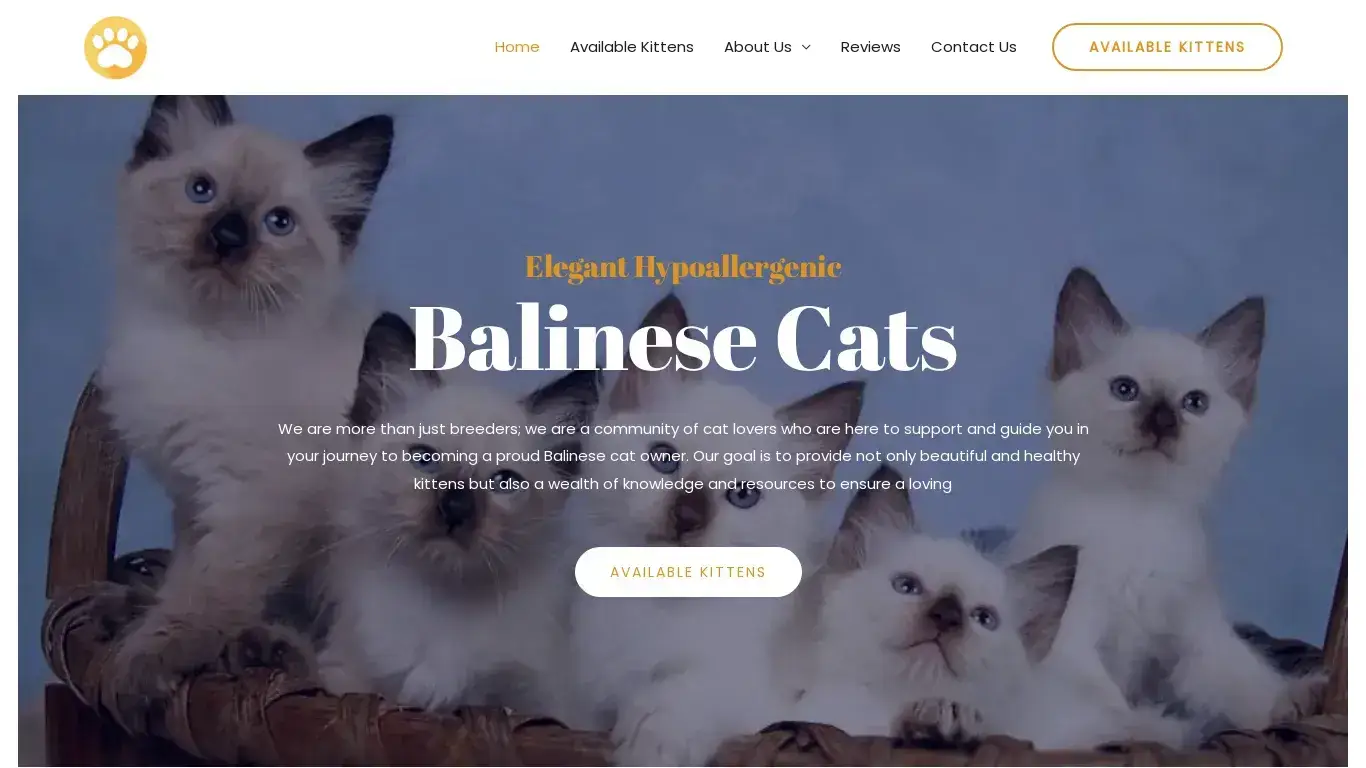is Elegant hypoallergenic Balinese cats legit? screenshot