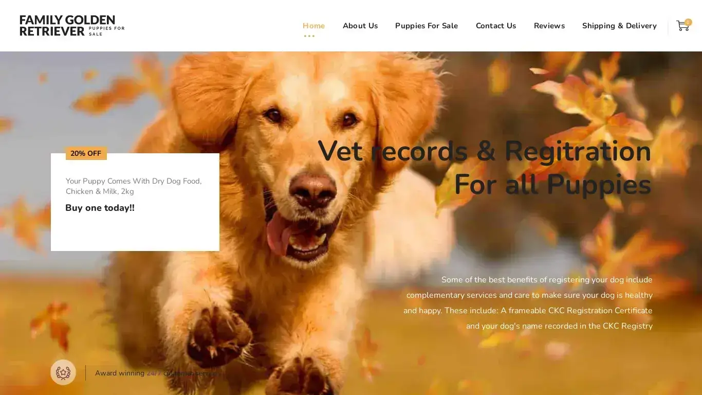 is Family Golden Retriever – Puppies For Sale legit? screenshot