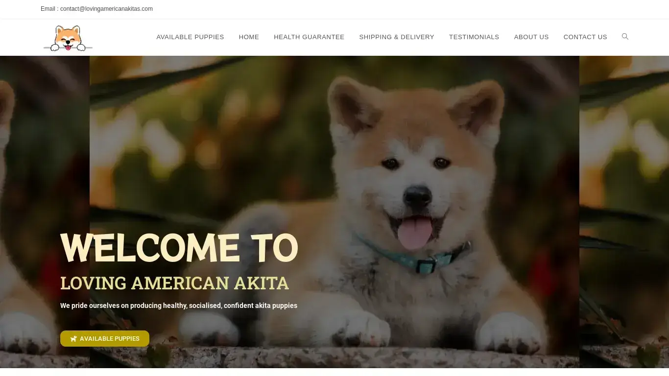 is HOME - Akita Puppies Home legit? screenshot