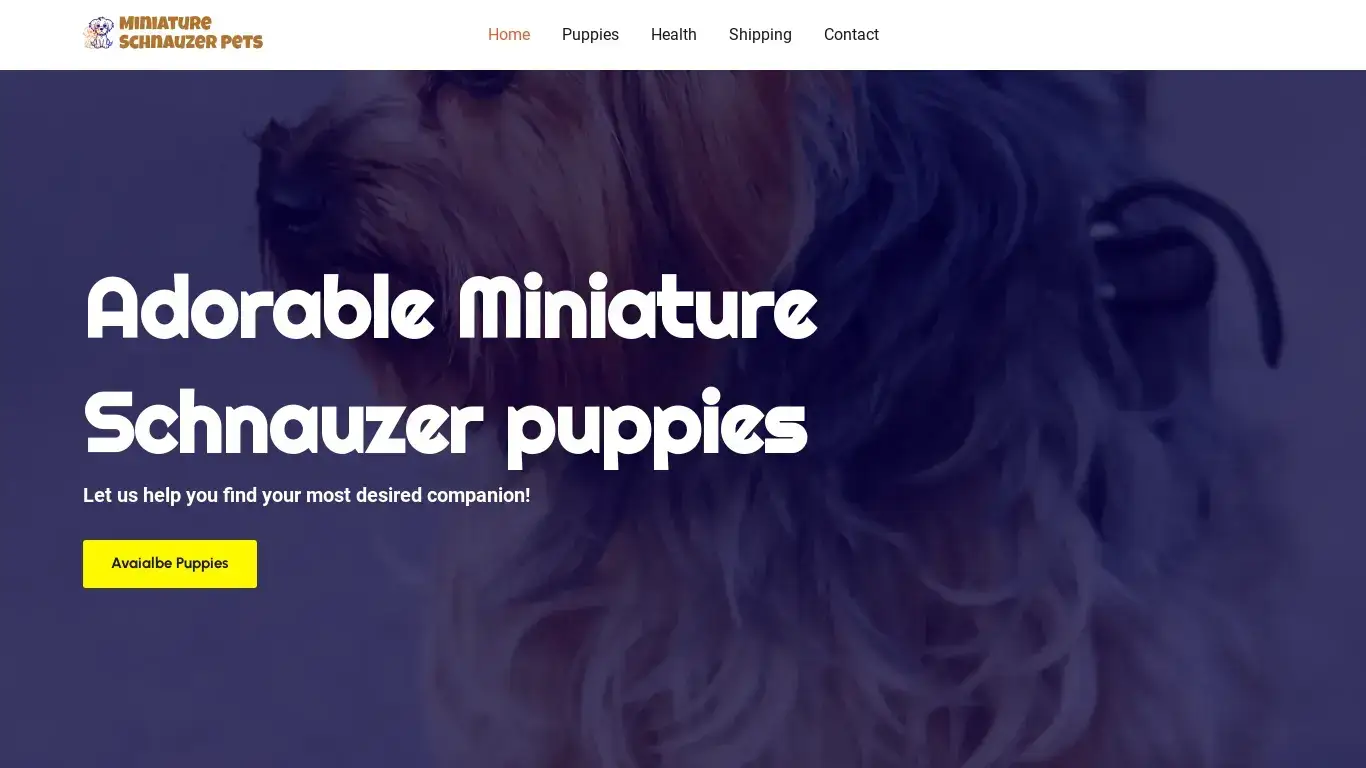 is Miniature Schnauzer Puppies legit? screenshot