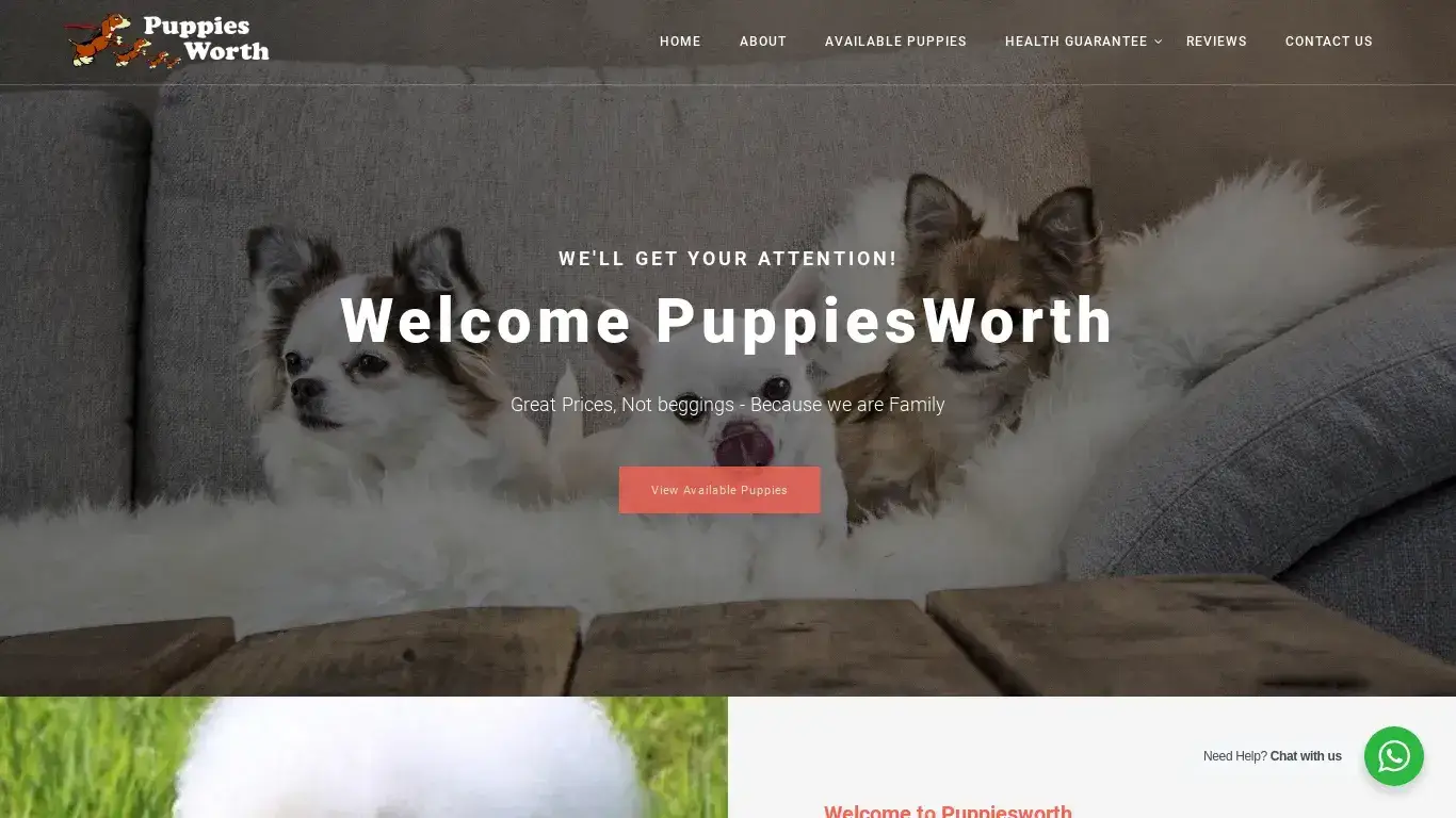 is PuppiesWorth – Treating pet like Royalty legit? screenshot