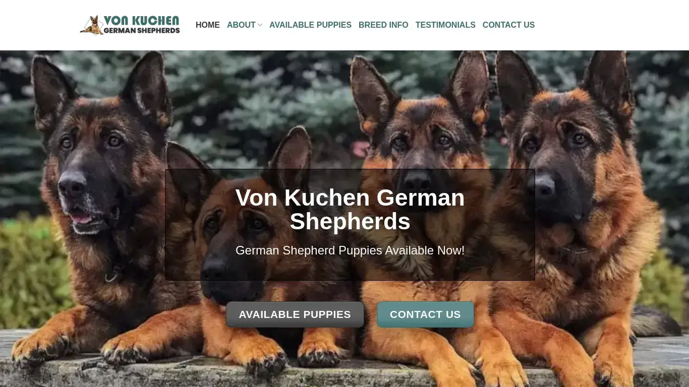 is Von Kuchen German Shepherds – German Shepherd puppies for sale legit? screenshot