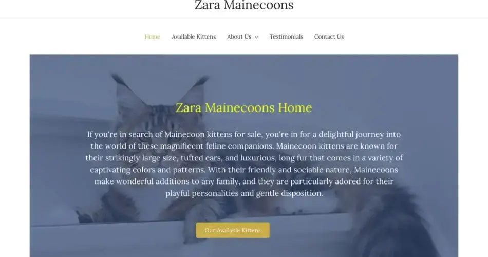 Is Zaramainecoons.com legit?