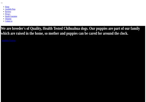 is 3lpchihuahuahome.com legit? screenshot