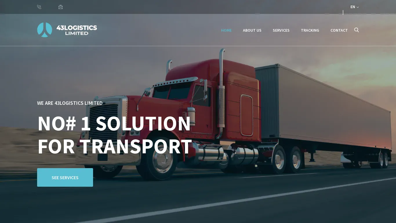 is Welcome To 43Logistics Limited – Leaders win through logistics legit? screenshot