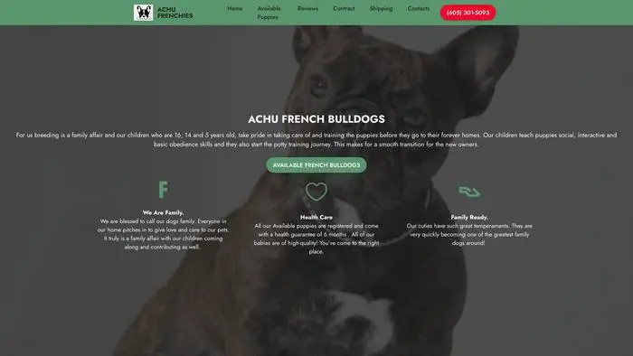 Screenshot of