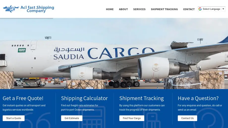 Screenshot of