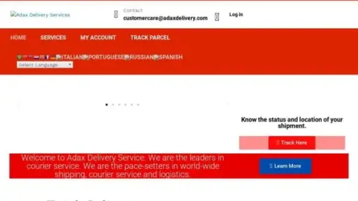 Screenshot of