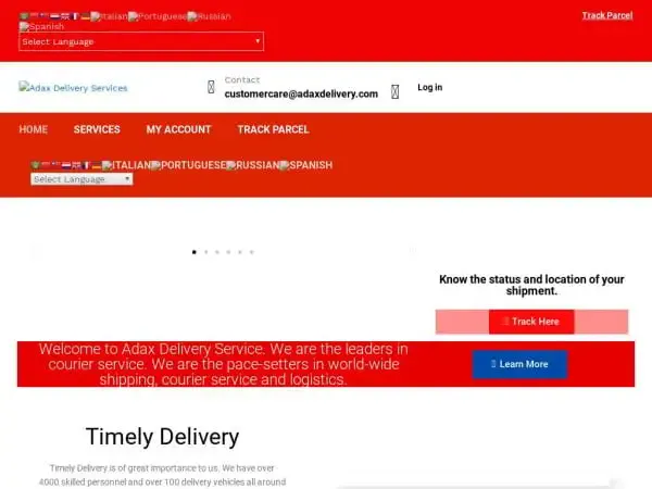 Screenshot of