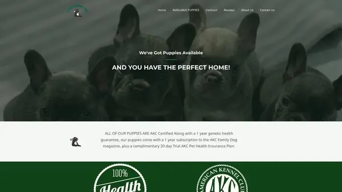Screenshot of