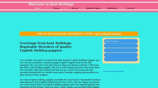 Screenshot of