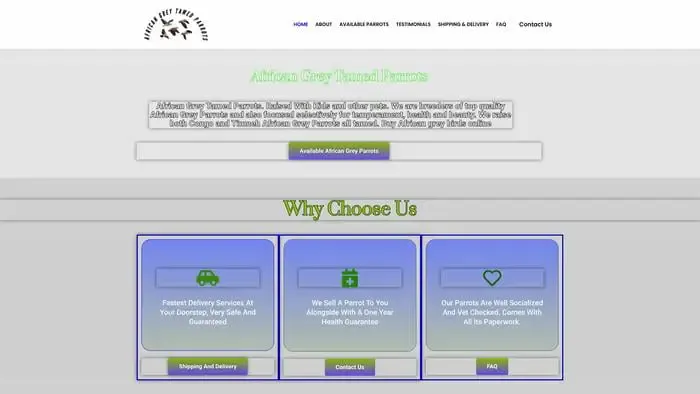Screenshot of