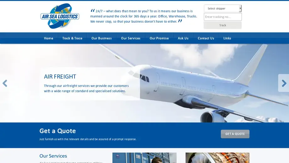 Screenshot of