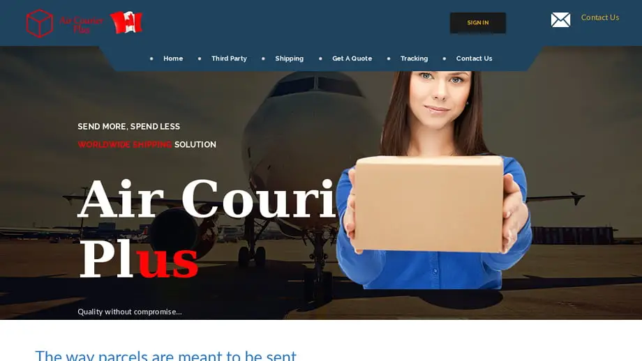 Screenshot of