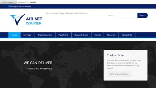 Screenshot of