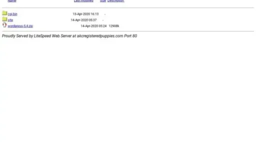 Screenshot of