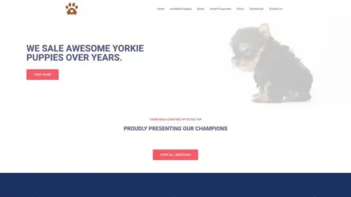 Screenshot of