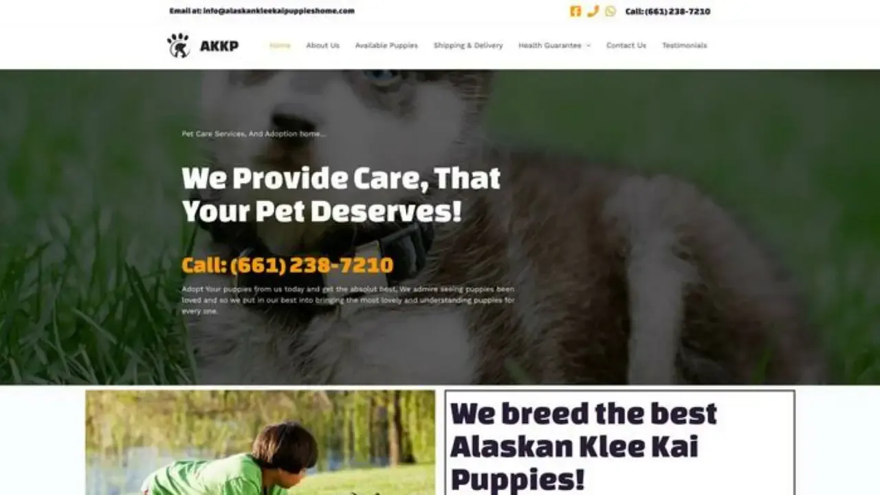 Alaskankleekaipuppieshome