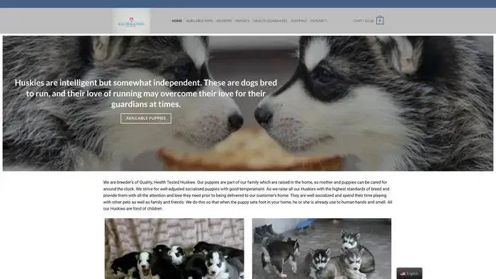 Screenshot of