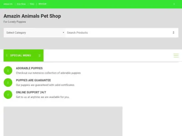 Screenshot of