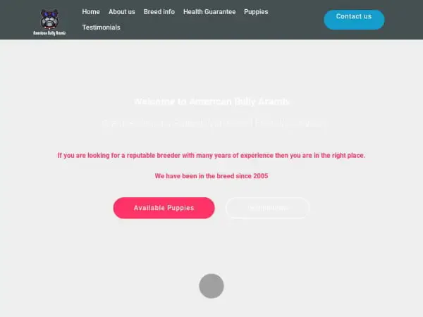 Screenshot of