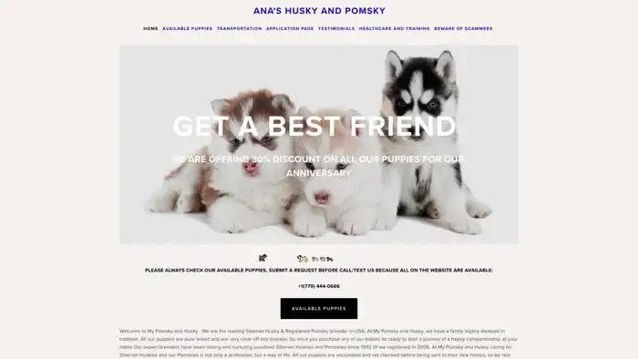 Screenshot of
