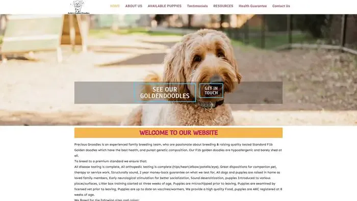 Screenshot of