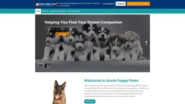 Screenshot of