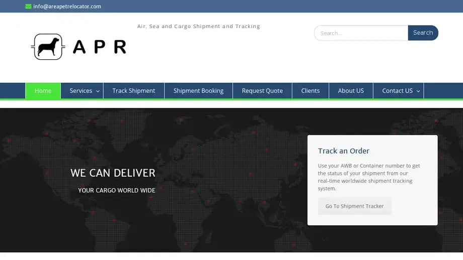 Screenshot of