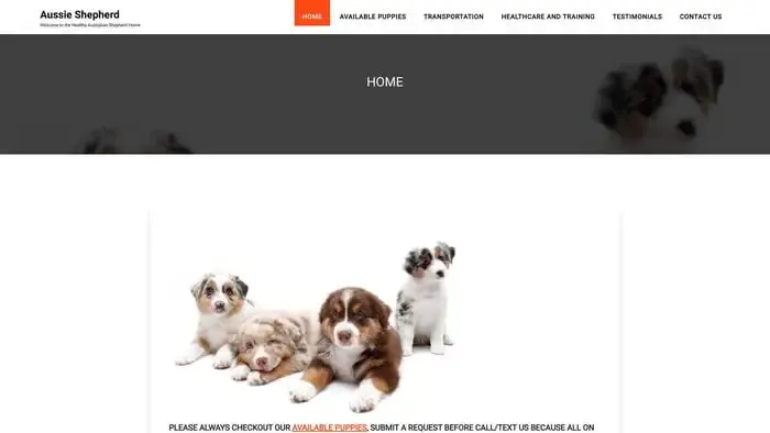 Screenshot of