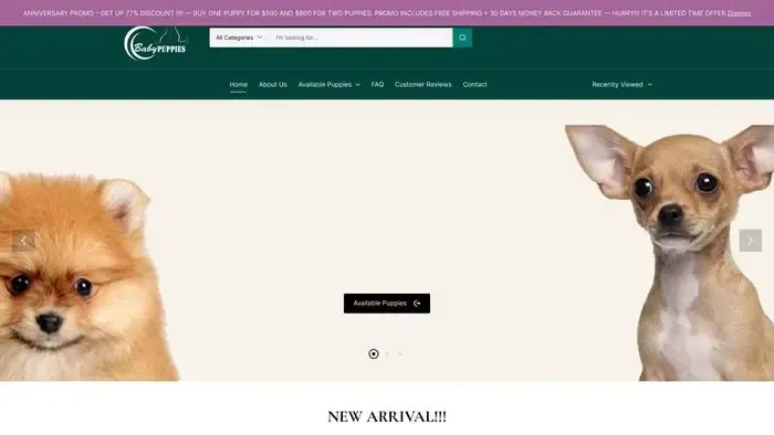 Screenshot of
