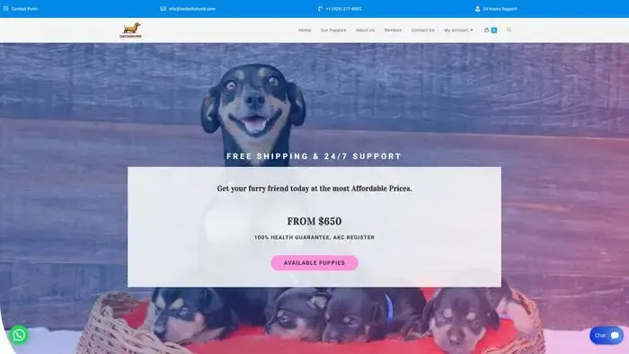 Screenshot of