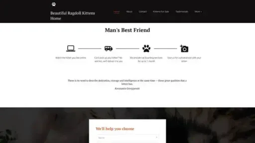 Screenshot of