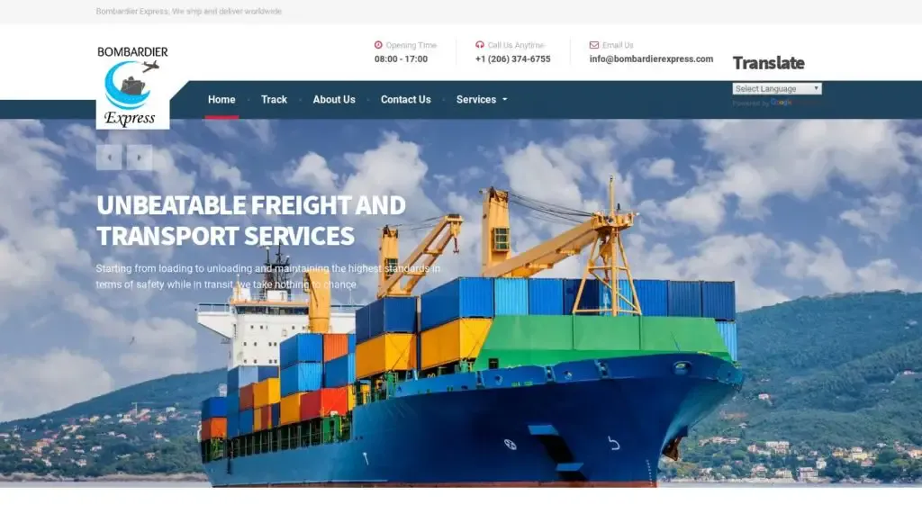 Screenshot of