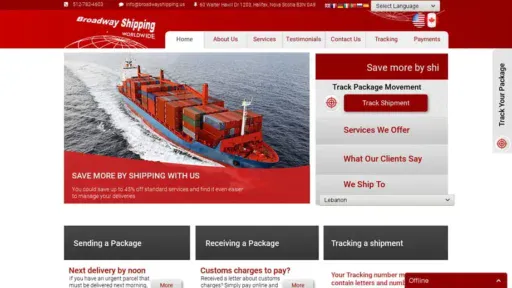Screenshot of