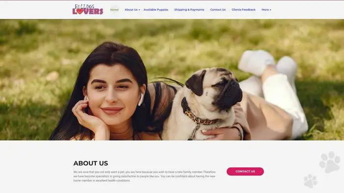 Screenshot of