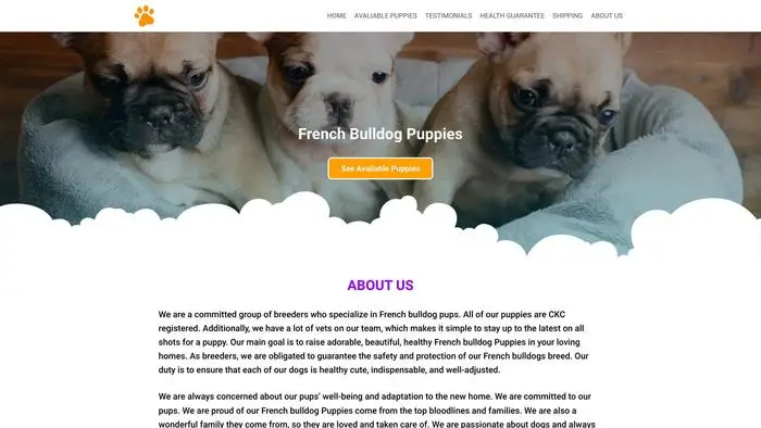 Screenshot of