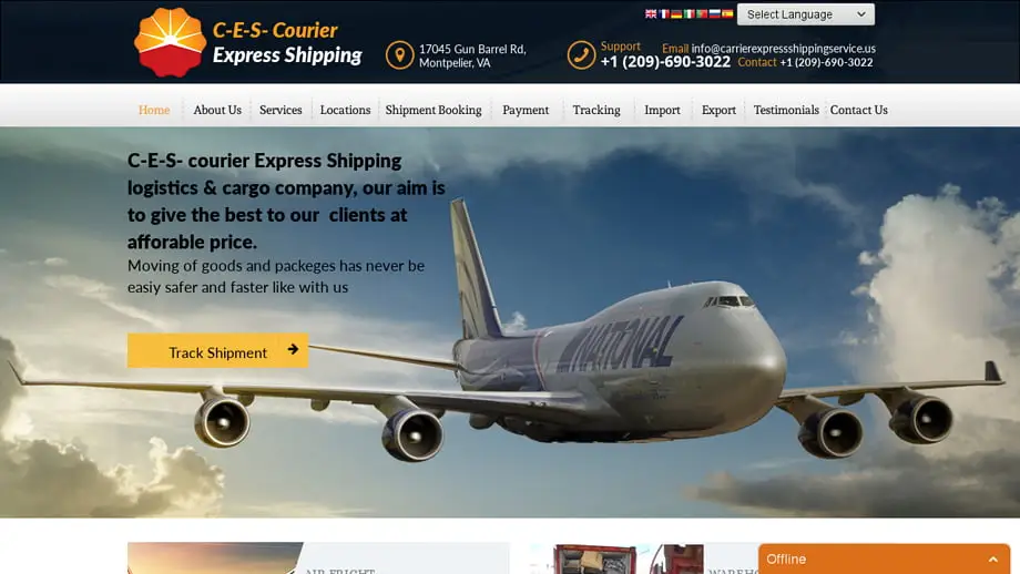 Screenshot of