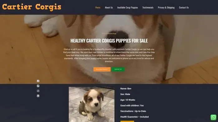 Screenshot of
