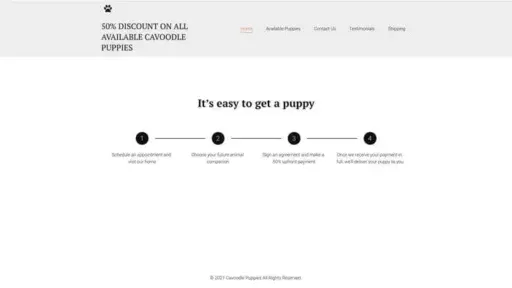 Screenshot of