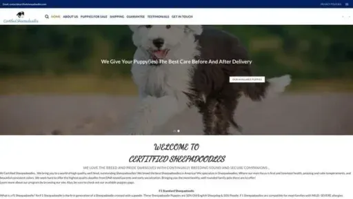 Screenshot of