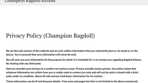 Screenshot of