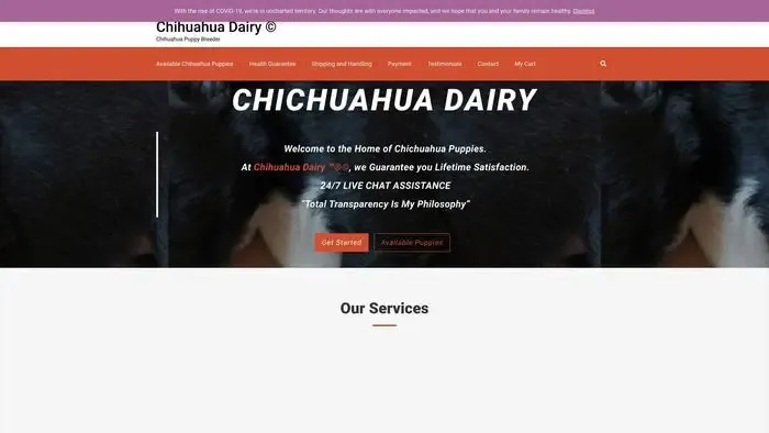 Screenshot of