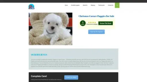 Screenshot of
