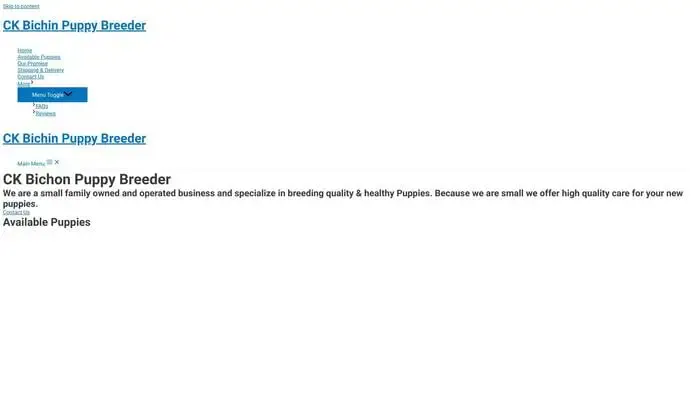 Screenshot of