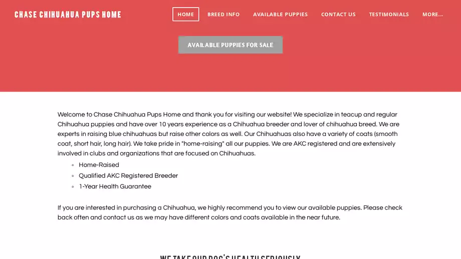 Screenshot of