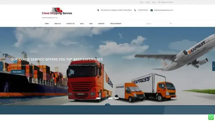 Screenshot of