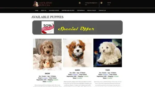 Screenshot of